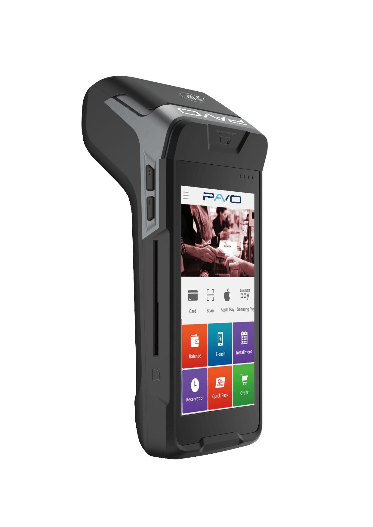 Pavo N86 Mobil Android POS Terminali