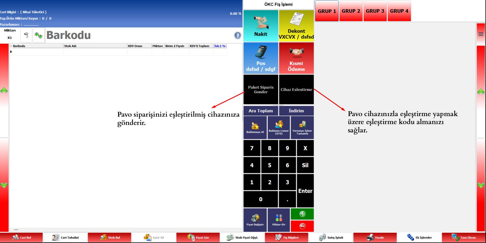 Pavo Order Creation